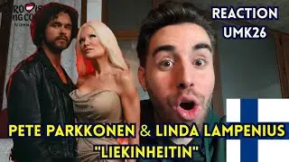 PETE PARKKONEN AND LINDA LAMPENIUS - &ldquo;Liekinheitin&rdquo; 🇫🇮 REACTION 😲 FINLAND EUROVISION 2026? | UMK26