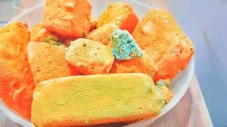 Homemade soft powdery gym chalk crush 