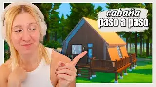 🎪 ¡CABAÑA ÉPICA en LOS SIMS 4! Tutorial PASO A PASO con SORPRESAS dentro 😱🏕️ ~ #JennBirdy
