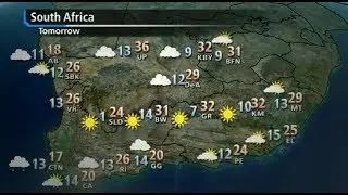 Weather forecast, 10 September 2017
