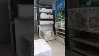 Hitachi split AC 1.5 ton short video unboxing video