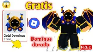 &iexcl;C&oacute;mo conseguir el paquete Golden Dominus gratis!.Art&iacute;culos gratis: Paquete Golden Dominus de Roblox