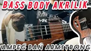 Kupas Tentang Ampeg Dan Armstrong Bass Akrilik #kutang