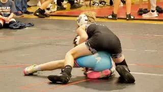Brody Young of Sandwich Wrestling Club [G] v. Gavin Eich of Dundee Highlanders [R] (83)