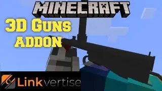 Minecraft 3D Gun Addon [MCPE/Bedrock] [Indonesia War Addon V2 Part 1] [WW2 Addon]