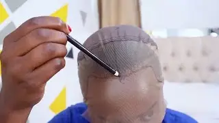 How to Mark Your Wig Cap for a 360 Braided Wig Natural Hairline | Beginner Friendly FT SHARONWANIZ