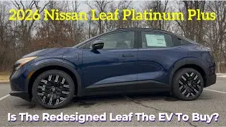 Nissan Leaf Platinum Plus 2026: Nissan Leaf 2026 jest zaskakująco fajny!