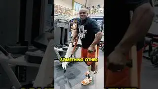 Why Ronnie can&rsquo;t walk😢#gym #ronniecoleman