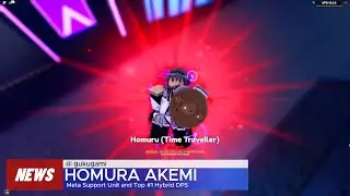 Showcasing Homuru (Time Traveller) new top 1 meta hybrid in anime adventures wiki | ROBLOX