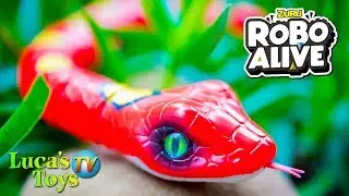 Unboxing and testing Zuru Robo alive snake
