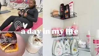 Let&rsquo;s get out of this funk ,make my bed,bath room organising &pilates session @dovesouthafrica