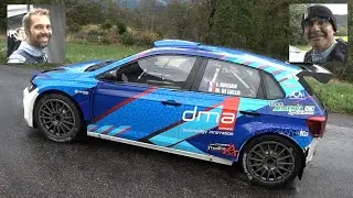Rallye Mont blanc Morzine 2023 Test VW Polo Jérémi Ancian