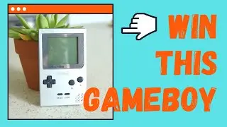 Win This Silver GameBoy Pocket! Giveaway Details and Refurbish. Free and Easy Entry