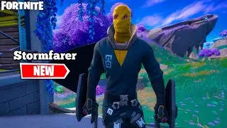 *NEW* STORMFARER SKIN GAMEPLAY - FORTNITE BATTLE PASS - STORMFARER SET