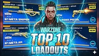 the TOP 10 *BROKEN* Loadouts for Warzone after the NEW UPDATE! (Warzone BEST Loadouts)