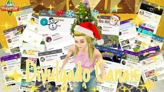 Divugando Canais 😍 *especial de #rumo1500k  // The Sims Freeplay 💖