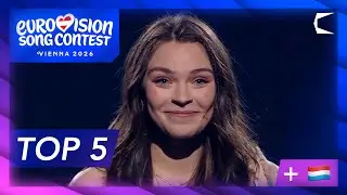 Eurovision 2026 | My TOP 5 so far | +🇱🇺
