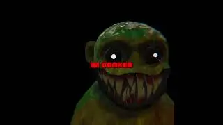 playing be the monster in scary baboon with my friend