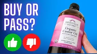 Review: Heritage Store Organic Castor Oil