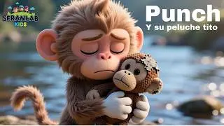 Punch el mono y su peluche tito | Cuento con ense&ntilde;anza