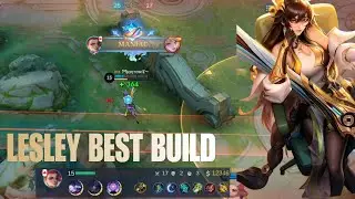 LESLEY BEST 1 HIT BUILD 2025 (Insane Damage) 