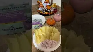 spooky dip 🧠 👻  #repurpose #recipe #halloween