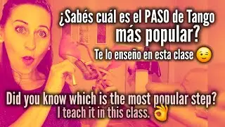🤔 Paso de Tango m&aacute;s popular [ rol seguidor ] 
