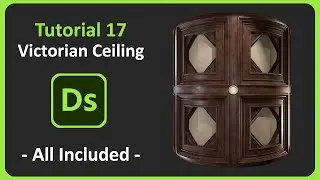 Substance Designer | Tutorial 17 - Victorian Ceiling | All Included
