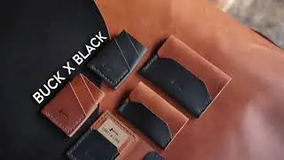 Buck x Black Limited Run Leather Wallets