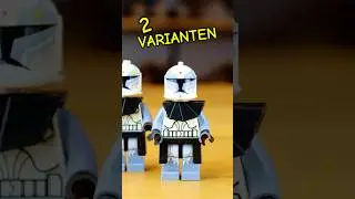 LEGO Star Wars Commander Wolffe gibt es in 2 Varianten!