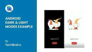 DarkMode and Light Mode in Andoroid Studio Using Kotlin Example with GitHub link