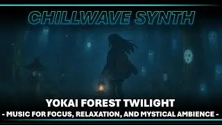 🧠 Chillwave Synth 🎧 Yokai Forest Twilight - Music for Focus, Night Relaxation, and Mystical Ambience