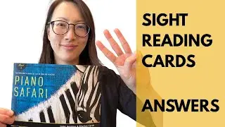Piano Safari Sight Reading Cards 3 Level R Answers