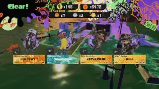 Splatoon 3 - Salmon Run Freelance #151  [Jammin Salmon Junction]