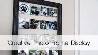 Creative Photo Frame Display | Easy Gift Idea! | Home Decor | Creation in Between