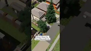 House Ideas For Your Minecraft City 🏡 #minecrafthouse #minecraftcity