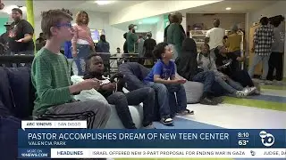 Pastor accomplishes dream to open teen center in Southeast San Diego
