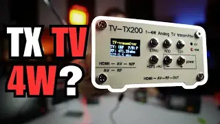 Provo un nuovo TRASMETTITORE TV cinese ANALOGICO da 4W. Sar&agrave; la potenza vera?