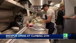 Sacramento climbing gym opens brewpub