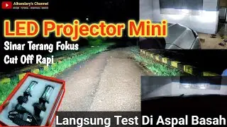 Tutorial Pasang LED Projector Mini di Honda HRV | Sinar Terang + Cut Off