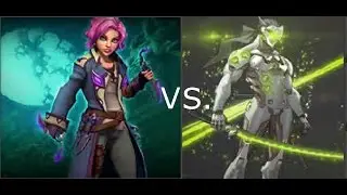 Genji Vs. Maeve  Overwatch v. Paladins Ep.1