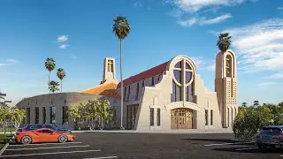 Epiphany Cathedral in Venice &ndash; 3D Animation Design for Sacred Architecture