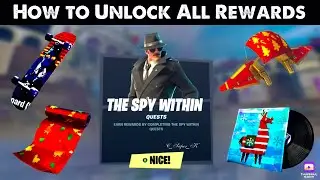 Complete How-To Guide For All The Spy Within Creative Quests/Challenges - Unlocking All Rewards