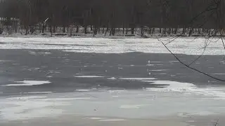 Frozen bodies of water pose hidden dangers, warns waterways conservation officer