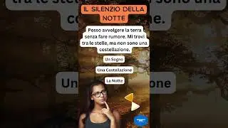 Risolverai questo Indovinello? 🤔 Divertente Riddle Italiano! #indovinelli #sfidamentale