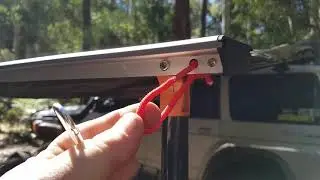 offroad overland touring Awning Swag Guy Rope Line Tip 4WDING MATES