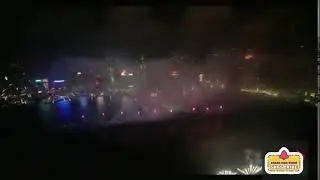 New Year 2025 Hong Kong fireworks display over Victoria Harbour