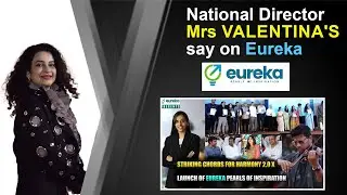National Director Mrs Valentina's say on Eureka || Eureka launching event || Reshma Jain