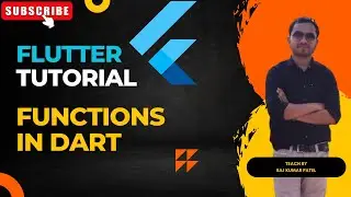 Functions in Flutter | Dart Language Basics | Flutter Tutorial