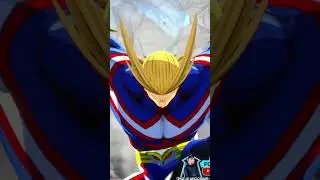 My hero ultra rumble :All might appears . #shorts